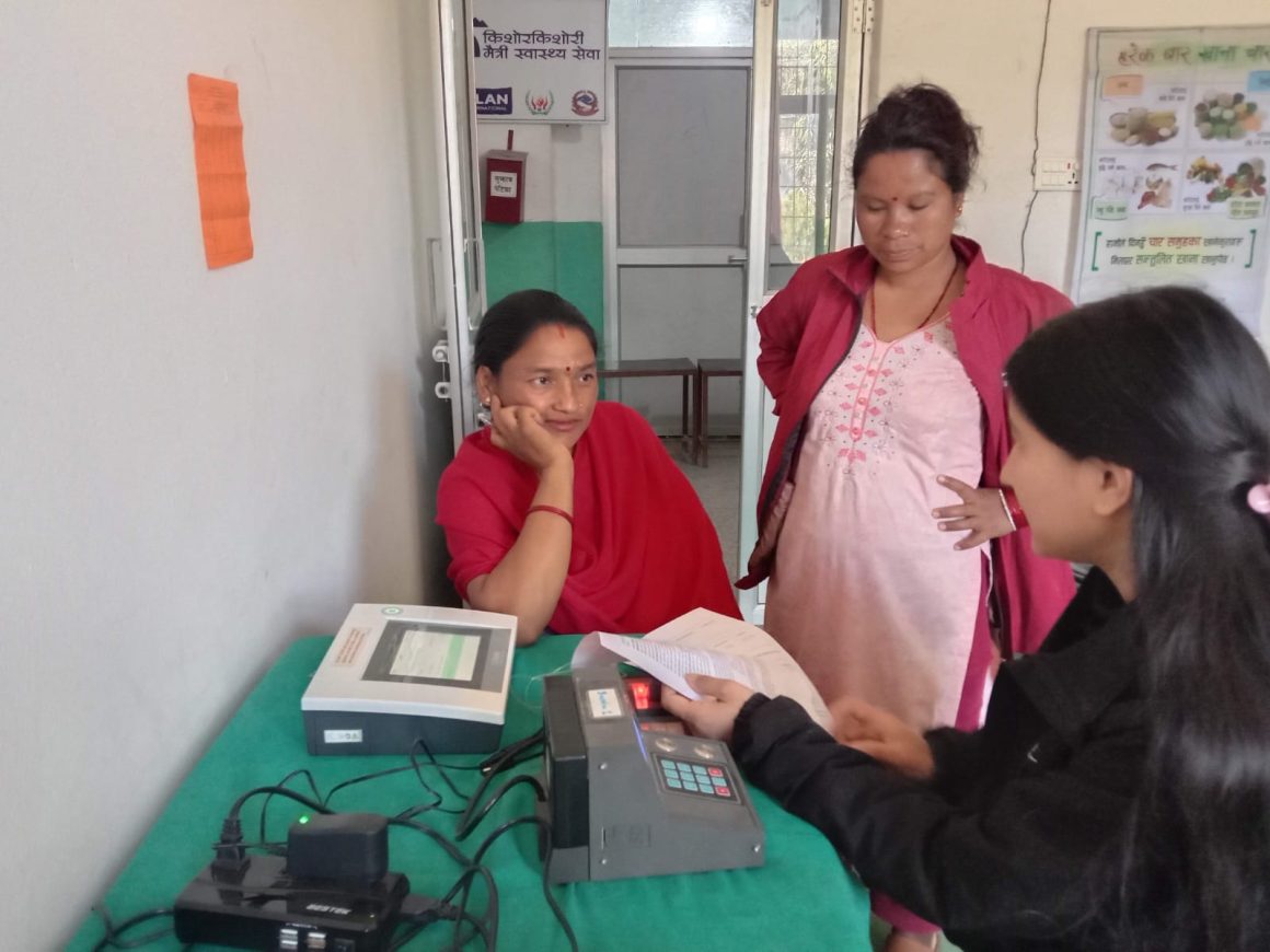 Accuracy and Feasibility of the Non-Invasive Anemia Screening Assistant (ASIST) Device in Resource Limited Settings in Baarbardiya basic Hospital, Bardiya with Dhulikhel Hospital and University of Utah, USA
